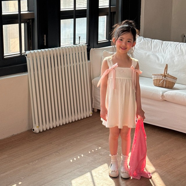 【5/12〆予約】<ninibello>  Pure ribbon one-piece
