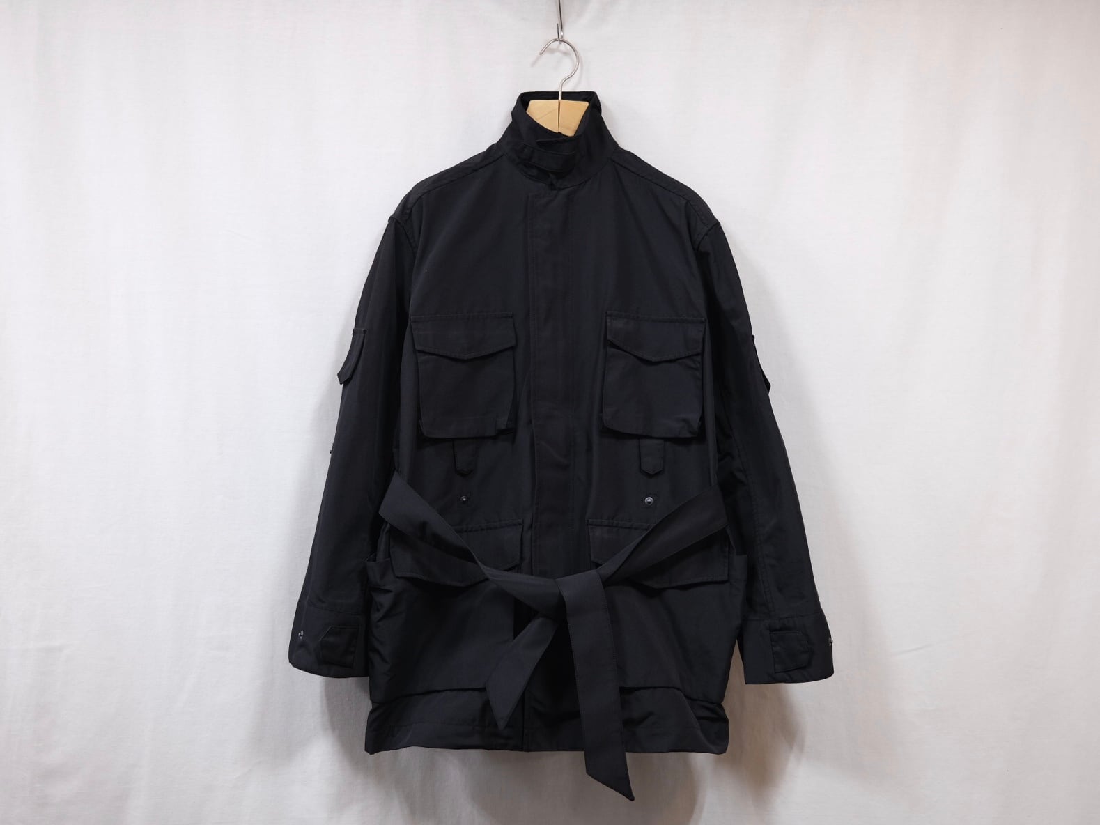 JUN MIKAMI “ヴァリアブルジャケット“Black | Lapel online store