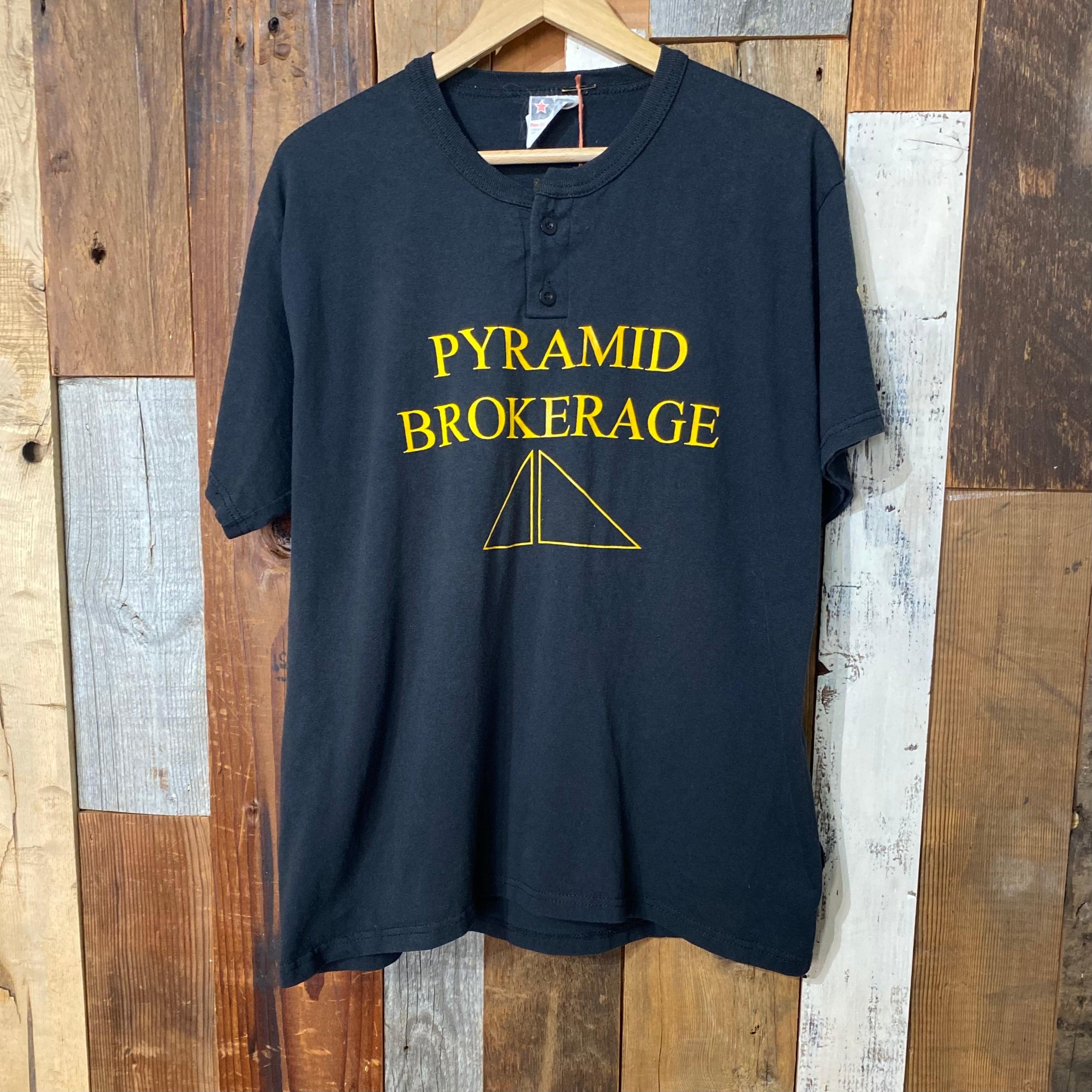 Henry neck Tee / ヘンリーネック プリント Tシャツ 古着 | 古着屋