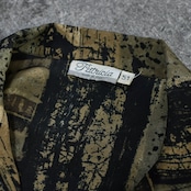 design pattern open collar shirt