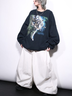 “SIEGFRIED & ROY” 虎 oversized sweatshirt
