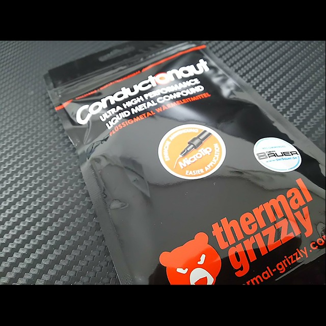Thermal Grizzly Conductonaut EXTREME Liquid Metal Thermal Paste - 1.0 Gram