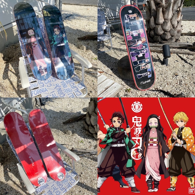 鬼滅の刃 スケートボード デッキ KIMETSU B DECK 8.125インチ