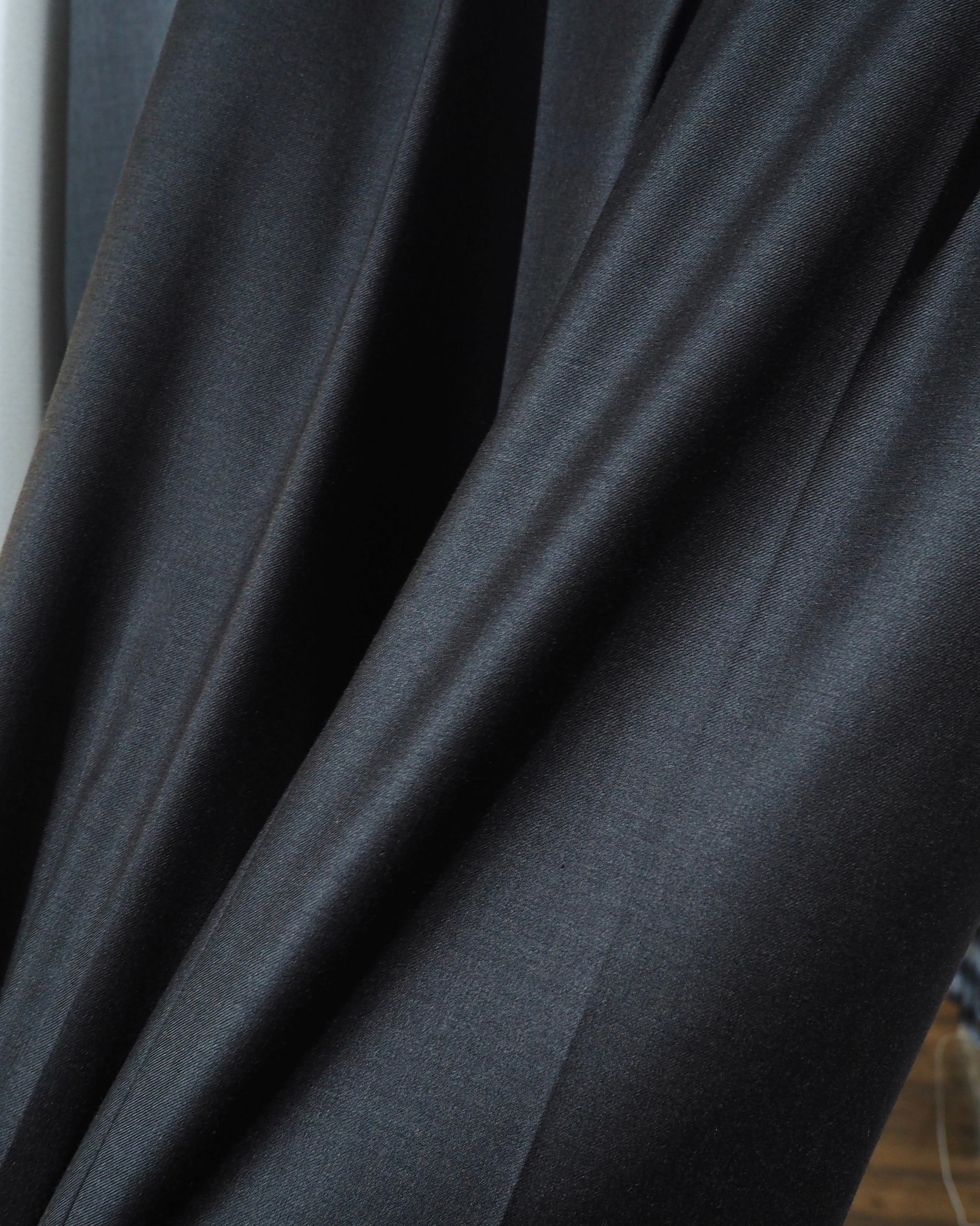 " LANVIN collection - 極上 " Special Pure Wool Wide Slacks Pants