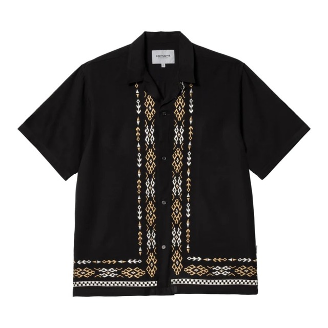 【Carhartt WIP】 S/S COBA SHIRT - Black