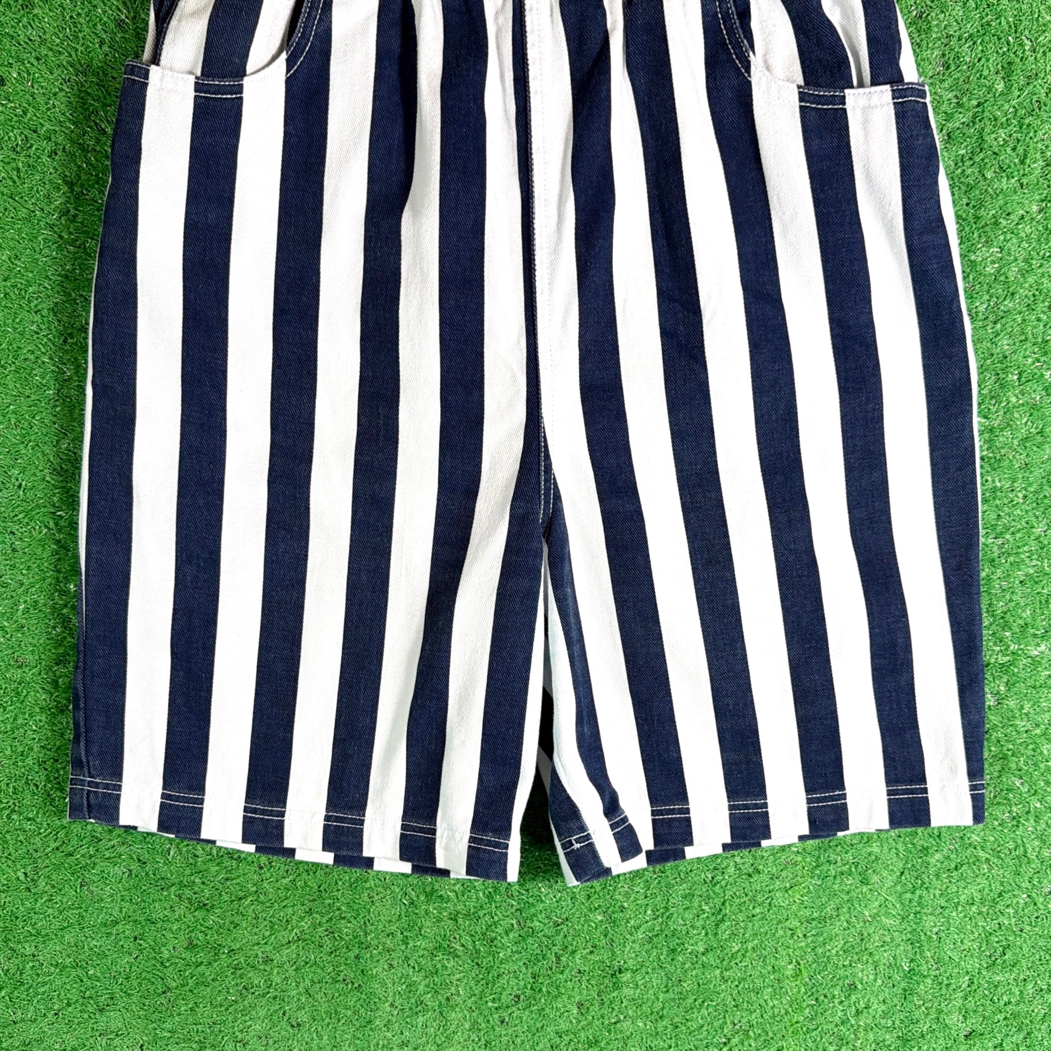 Men's】 90s ストライプ コットン ハーフパンツ / 90年代 古着