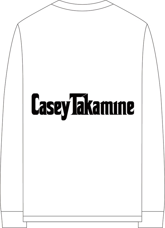 GOD HAND　L/S Tee white/black