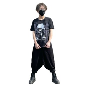 UNFINISHEDハーフイージーサルエルパンツ24035