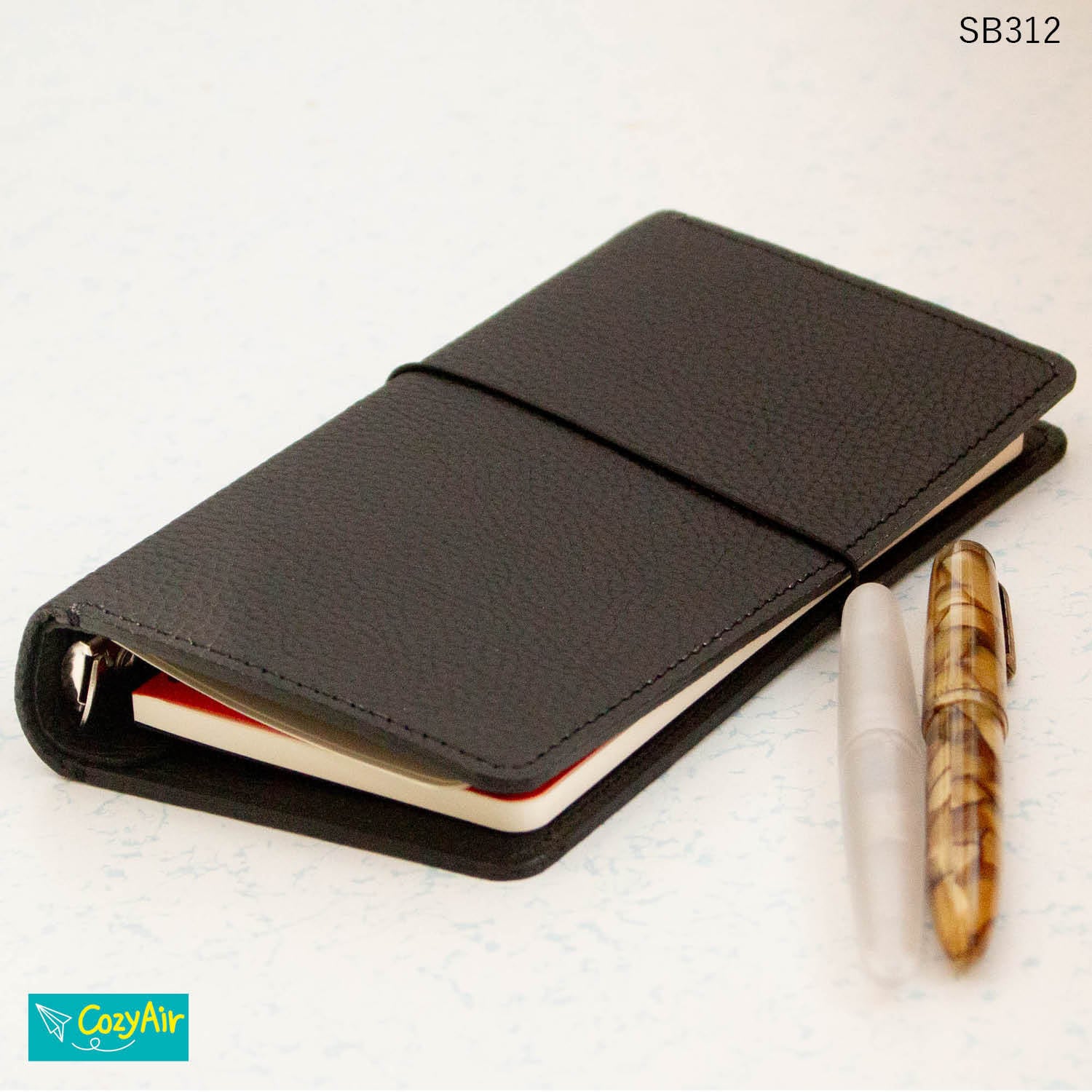 SB312 【受注制作】胸ポケットに収まるシステム手帳 ナローサイズ