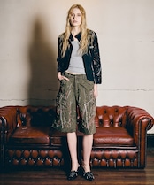 【先行販売】ペイントカーゴハーフパンツ CQ-48002