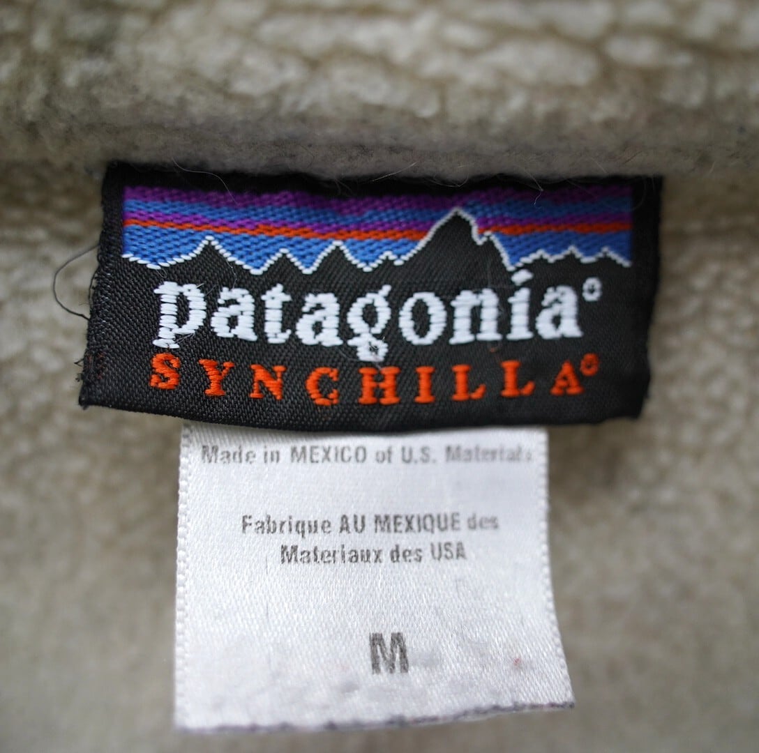 90s Patagonia シンチラ ハーフジップ フリース M | 古着屋 Good pace