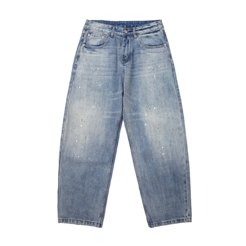 ペイントデザインデニムパンツ vi1539