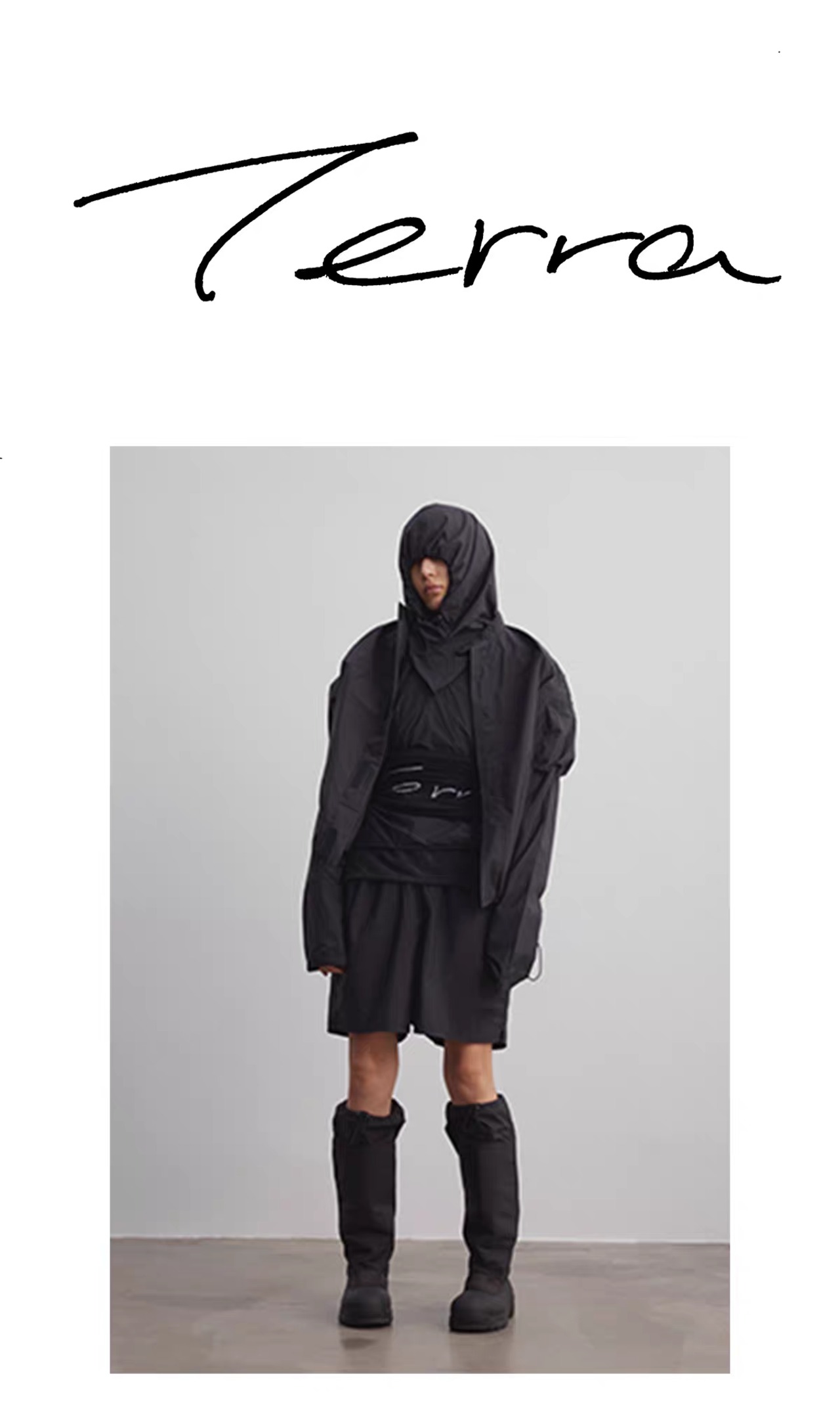 Terrawear UPF50 ジッパーレス テックナイロンジャケット