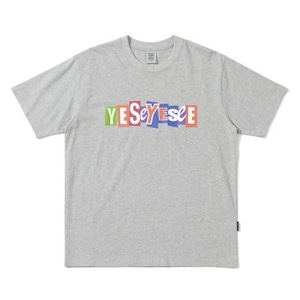 [YESEYESEE] Screen Tee Grey 正規品 韓国ブランド 韓国代行 韓国通販 韓国ファッション 半袖 T-シャツ