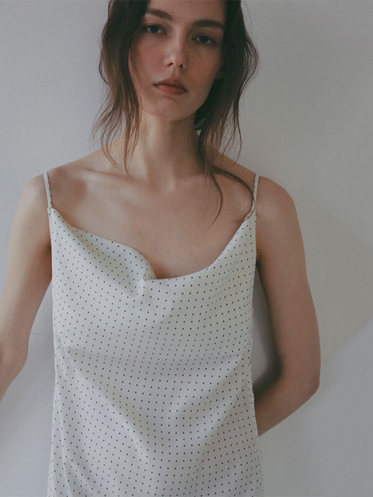 ETRE TOKYO オリジナルドットキャミワンピース 3色展開