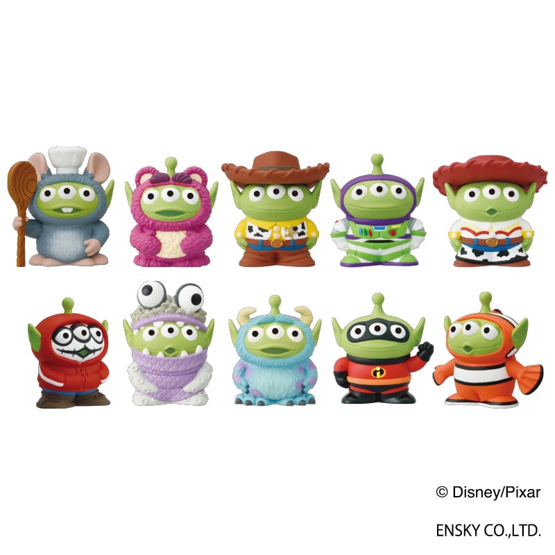 Disney ソフビパペットマスコット 10体セット ピクサー ソフビパペットマスコット BOX | あるじゃんマーケット
