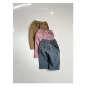 【取寄】minirobe ボタンピーチパンツ|冬服|韓国子供服