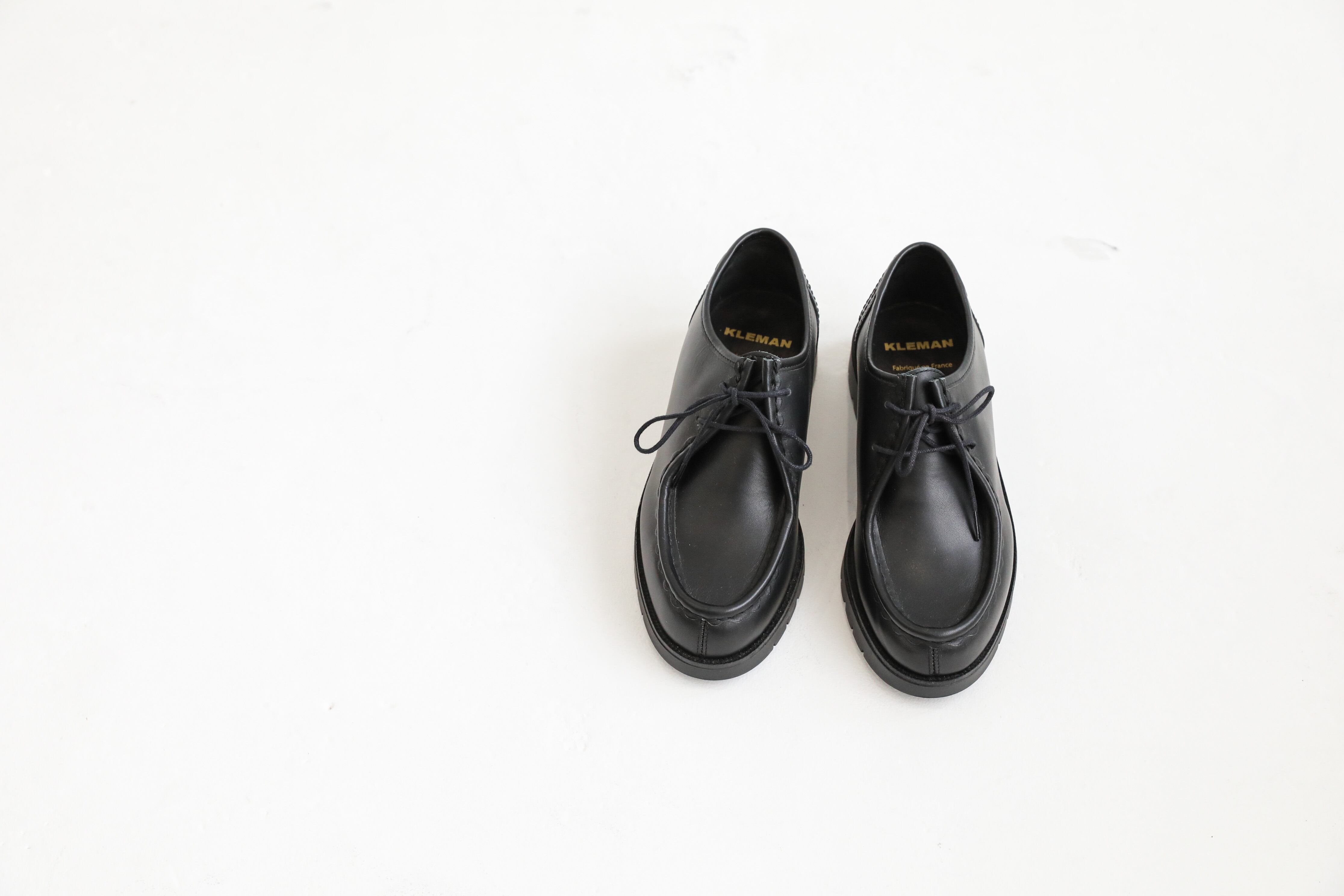 希少☆KLEMAN チロリアンシューズ レザー ブラック 41サイズ KLEMAN PADRE チロリアンレザーシューズ | LASQ store | ラスクストア