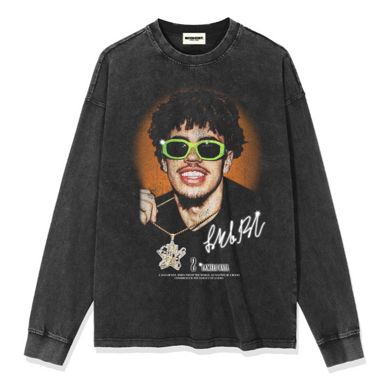 VINTAGE ストリート LaMelo Ball Tシャツ T900