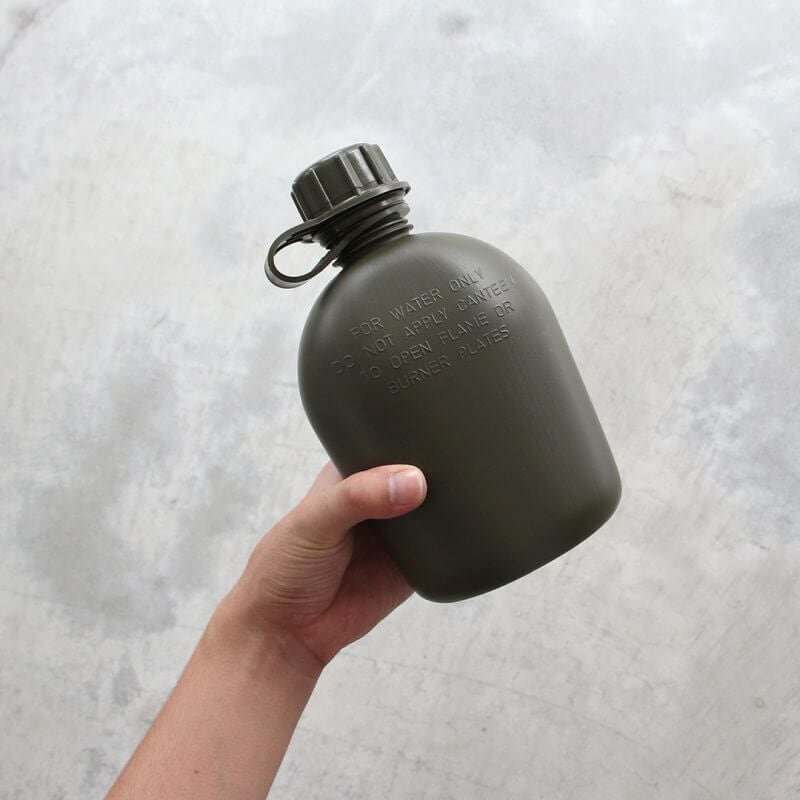 ボトル アメリカ軍 実物 新品 米軍 1QT CANTEEN HARD アウトドアグッズ