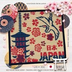 掛け軸 DX五重塔 28×30cm