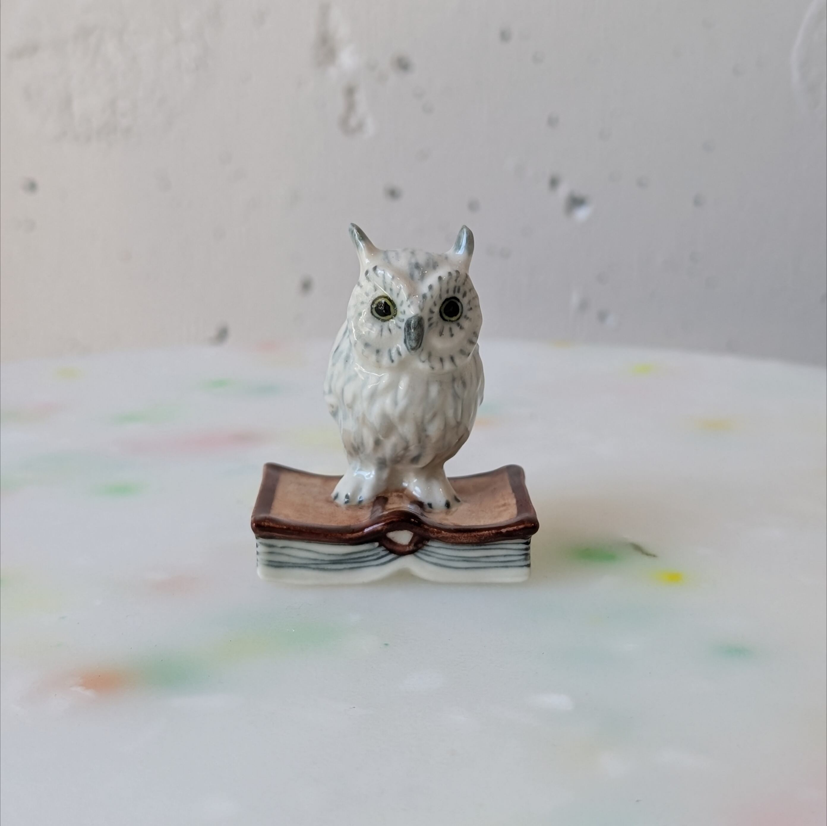 【ミニチュア陶器】Owl