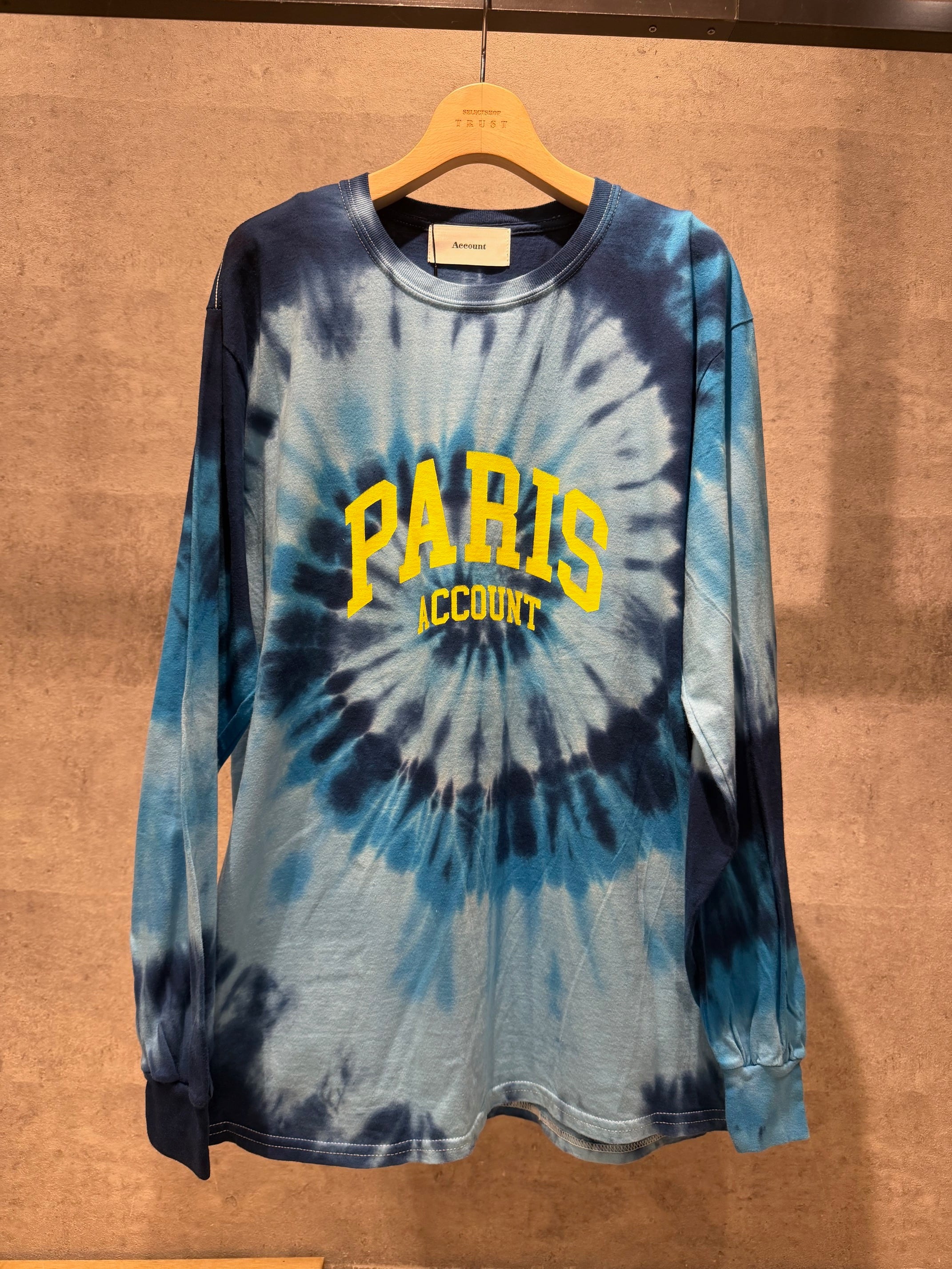 【Account】タイダイ柄ロンTee