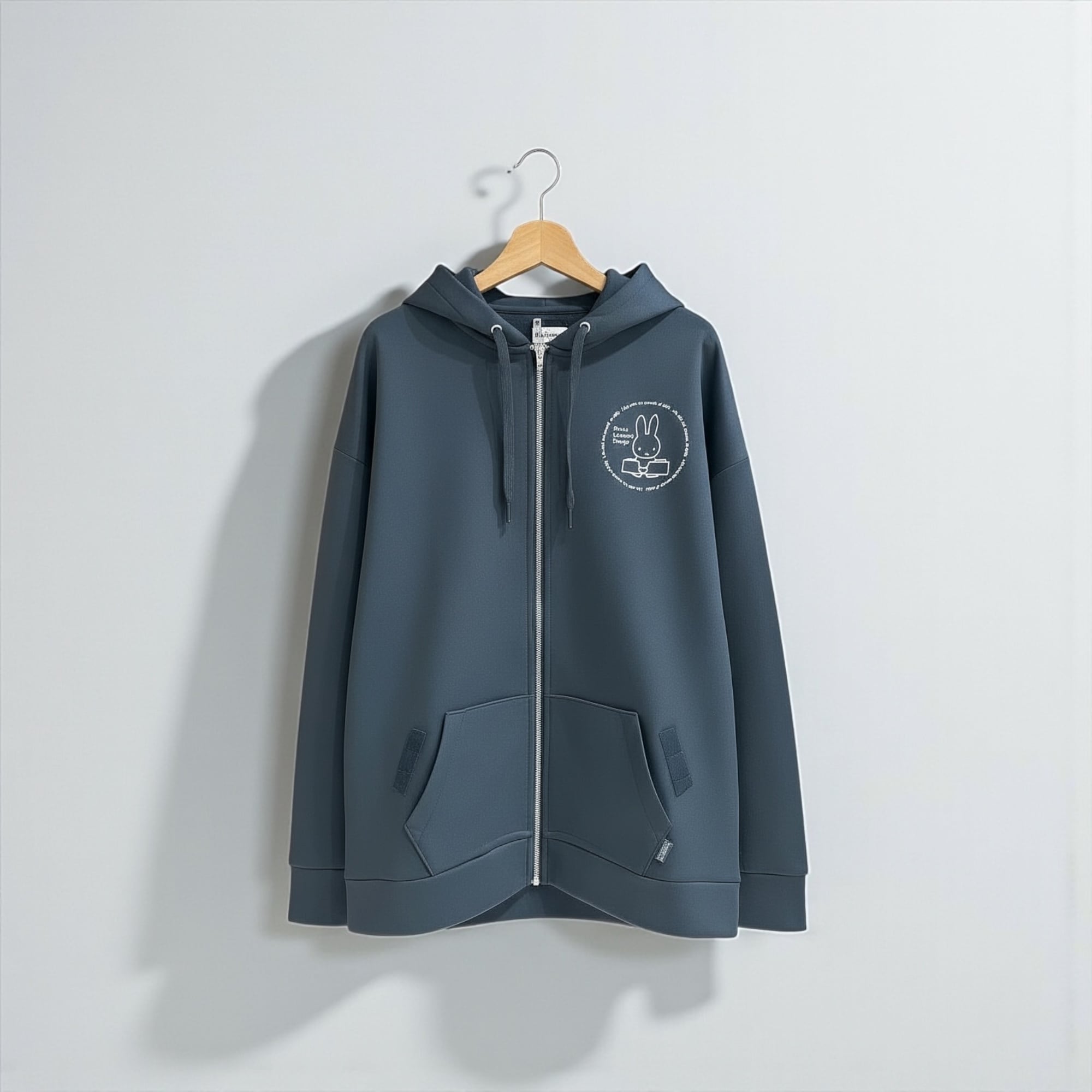 Bruna Lifework Design miffy ミッフィー ZIP付きフードパーカー