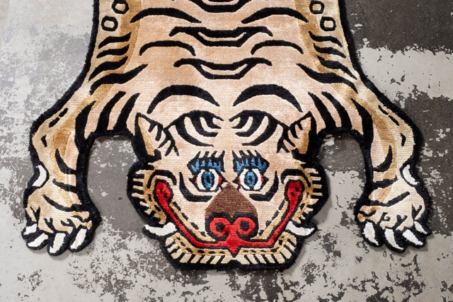 Tibetan Tiger Rug 《Sサイズ•シルク078》チベタンタイガーラグ
