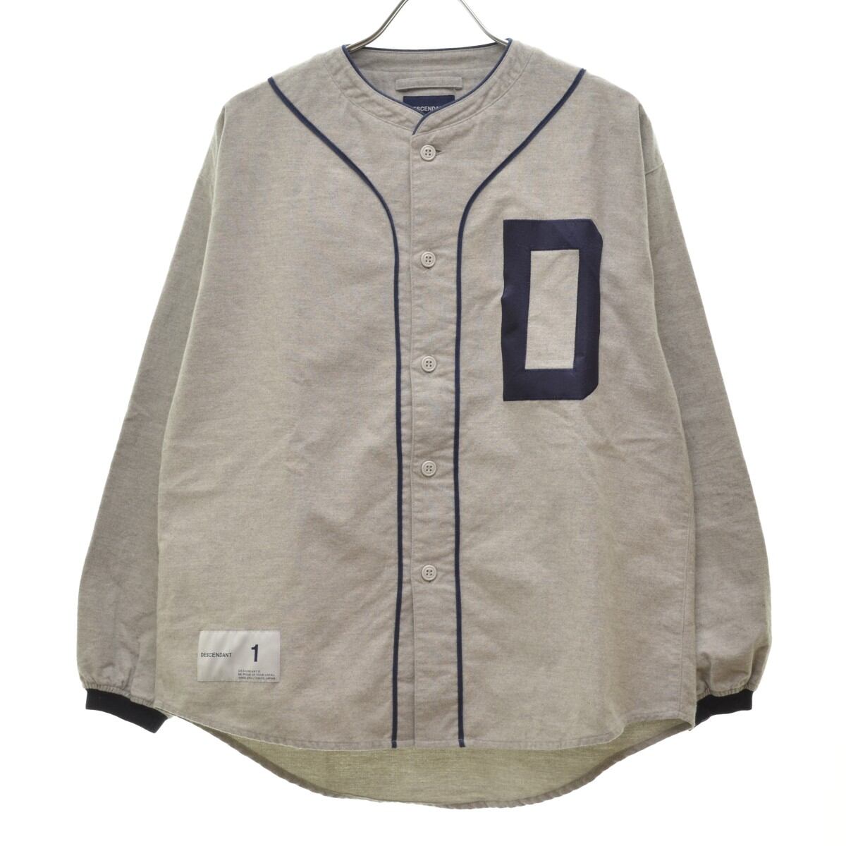 080111● 22ss  DESCENDANT BASEBALL SHIRT