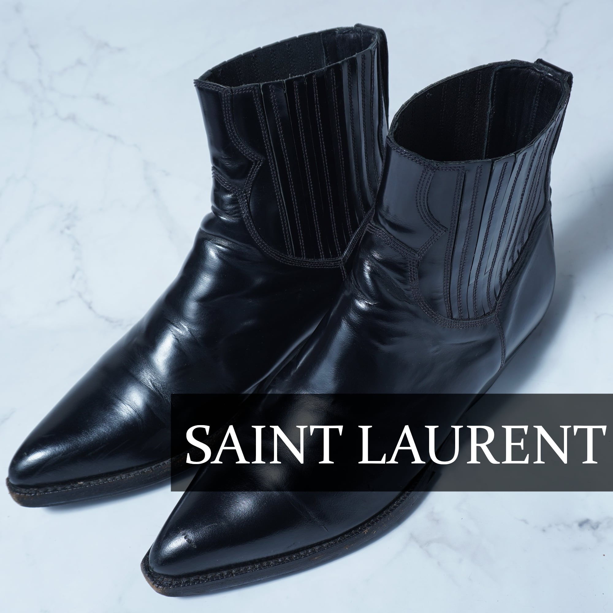 Saint Laurent】サンローラン ”エディ期・15SS”サンティアゴヒール