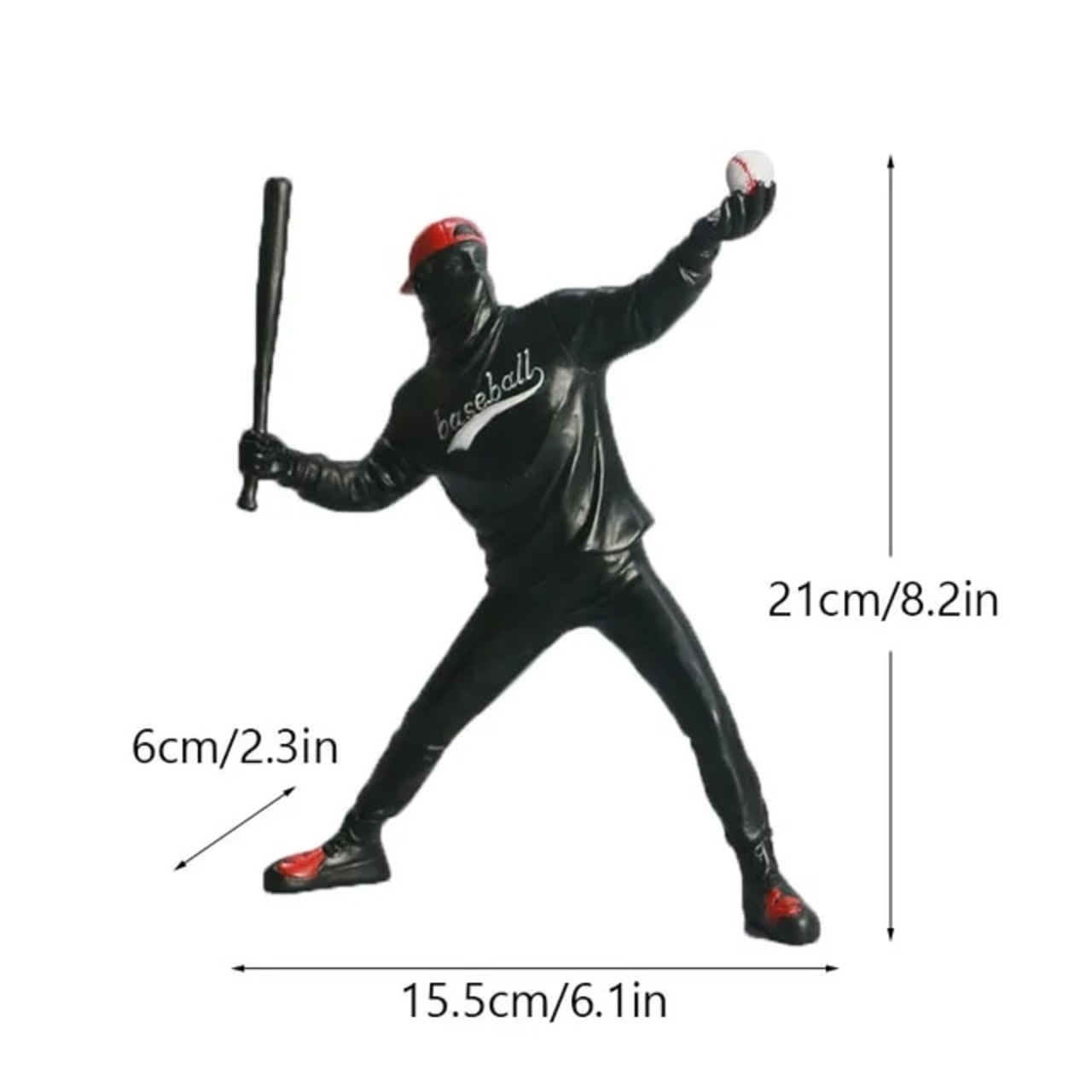 バンクシー Banksy 黒 ブラック 野球 Baseball Boy ボール Ball