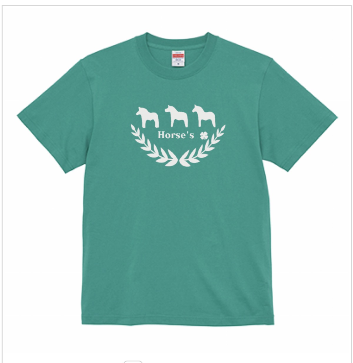 L.G.B. 星と馬プリント Tシャツ