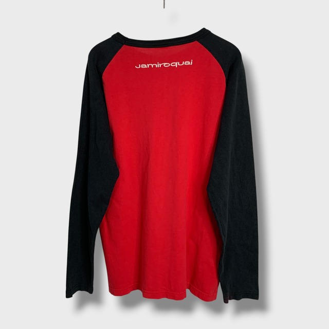 00s Levi's ジャミロクワイ　ラグランスリーブTシャツ　ツートン　M