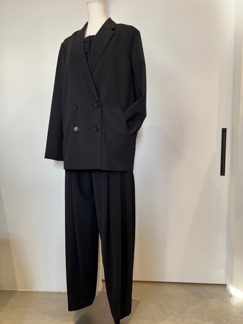 【PASSIONE】3ピース可 タックイージーパンツ 616634