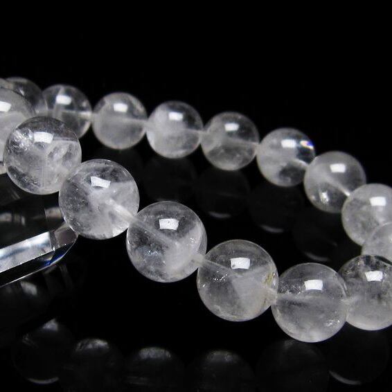 ファーデンクォーツ 水晶 ブレスレット 12mm 一点物 メール便送料無料 [M便 1/10] 111-22534