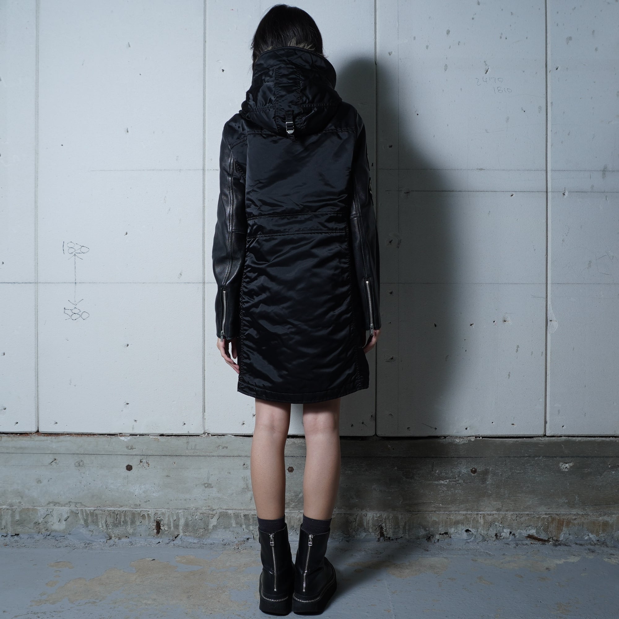 HYSTERIC GLAMOUR】ヒステリックグラマー Y2K プリマロフトラムレザー