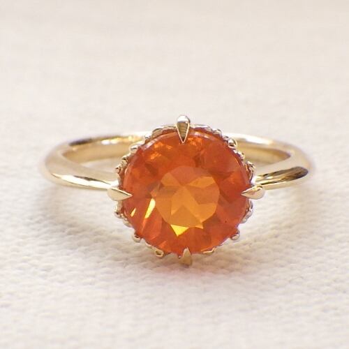 無*き様 K18＊ルシェル＊燃えるようなファイアーオパールリングてす K18ファイアーオパールリング（S-1519） | SHAKESPEARE & Co.