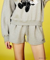 COOLAロゴスウェットショートパンツ (GRAY) CQ-48005