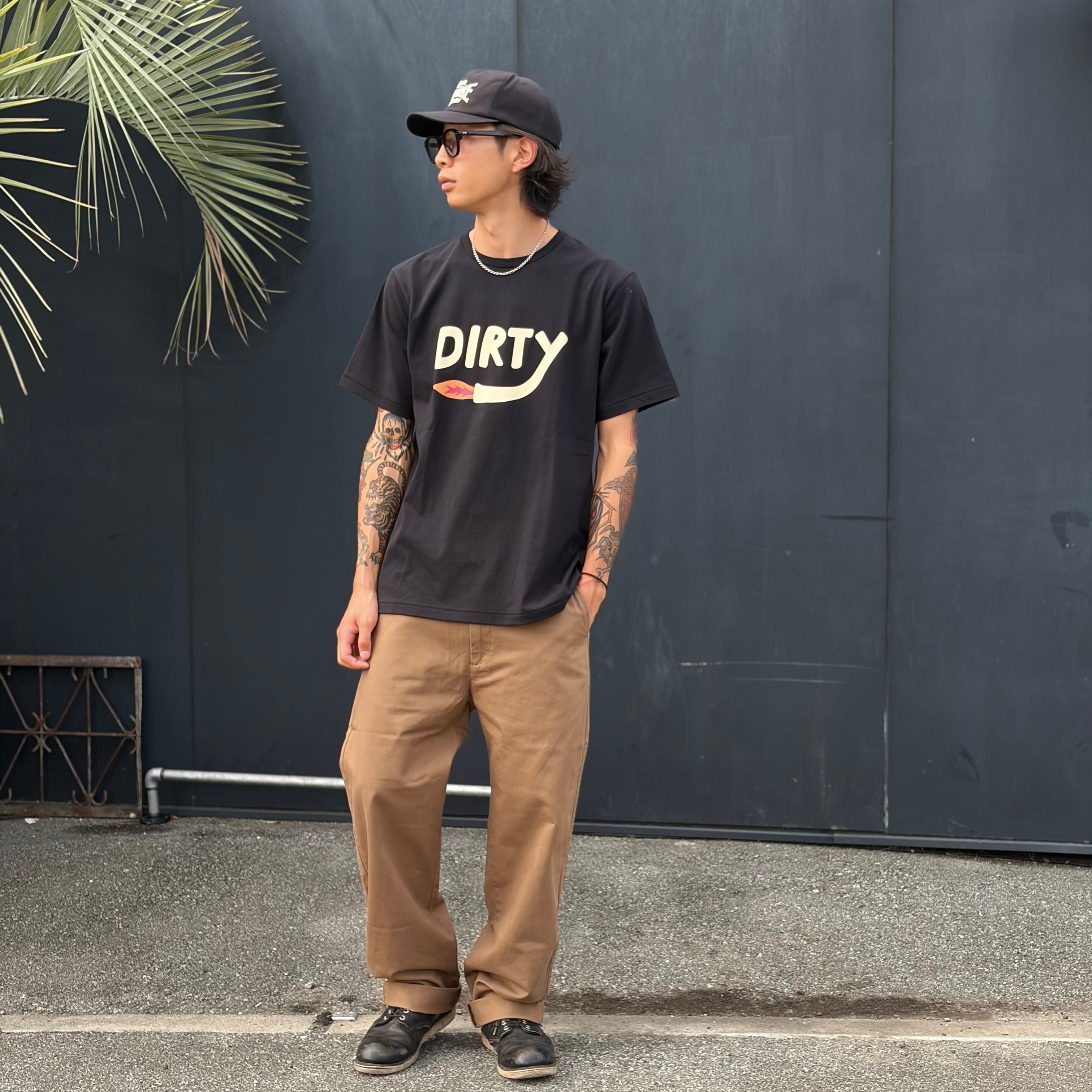 AT-DIRTY】アットダーティー WORK TROUSERS PANTS トラウザーパンツ