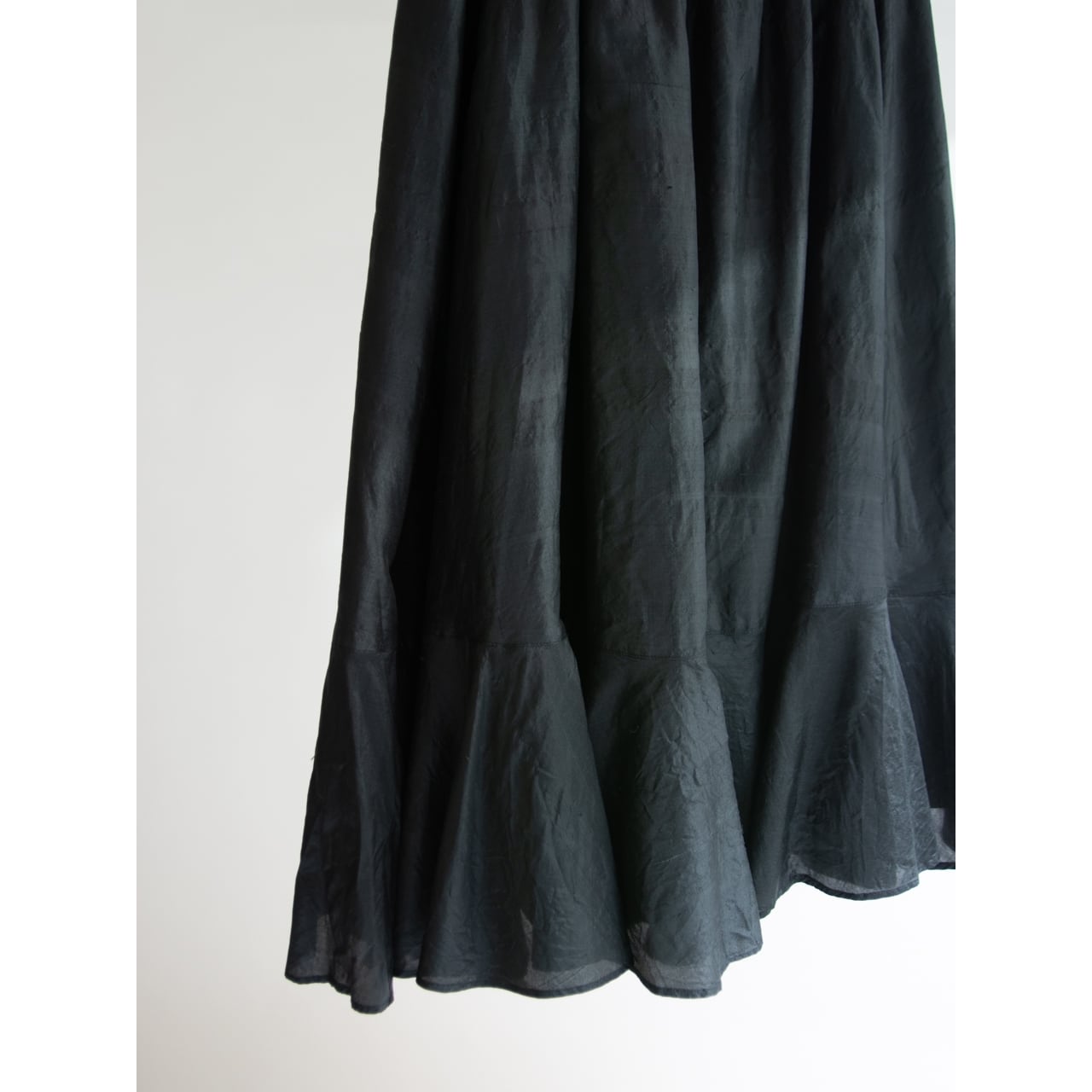 【KENZO JAP】Made in Japan 70-80's 100% Silk Flare Skirt（ケンゾージャップ 日本製 シルクフレアスカート）