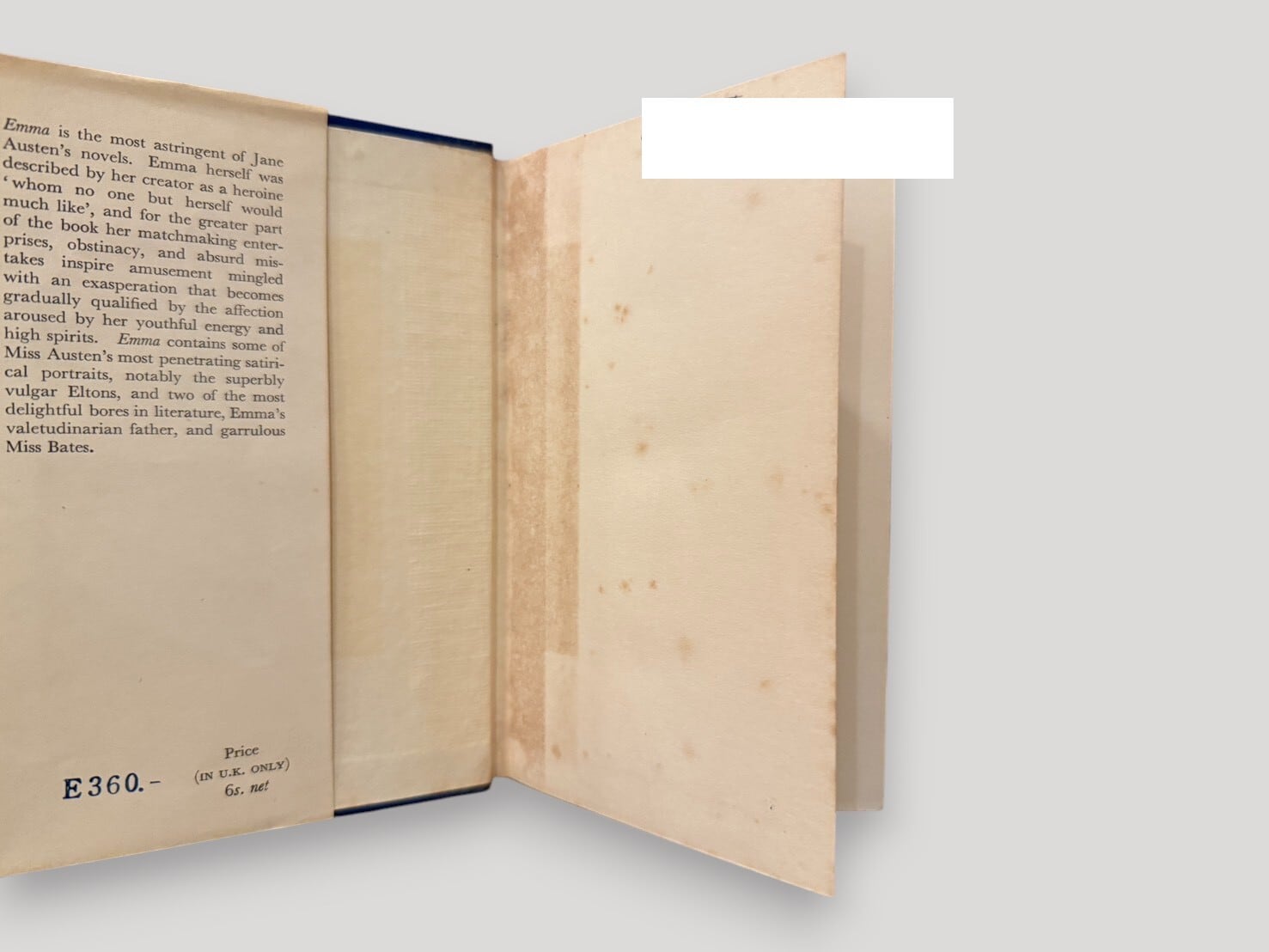 SL966】Emma(1959) /Jane Austen | KITAZAWA BOOKSTORE