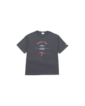 【#Re:room】BOUQUET CLUB COLOR PRINT T-SHIRT［REC918］