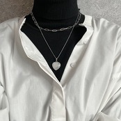 ［ 天然石 ］スネークチェーンネックレス［SSN025］