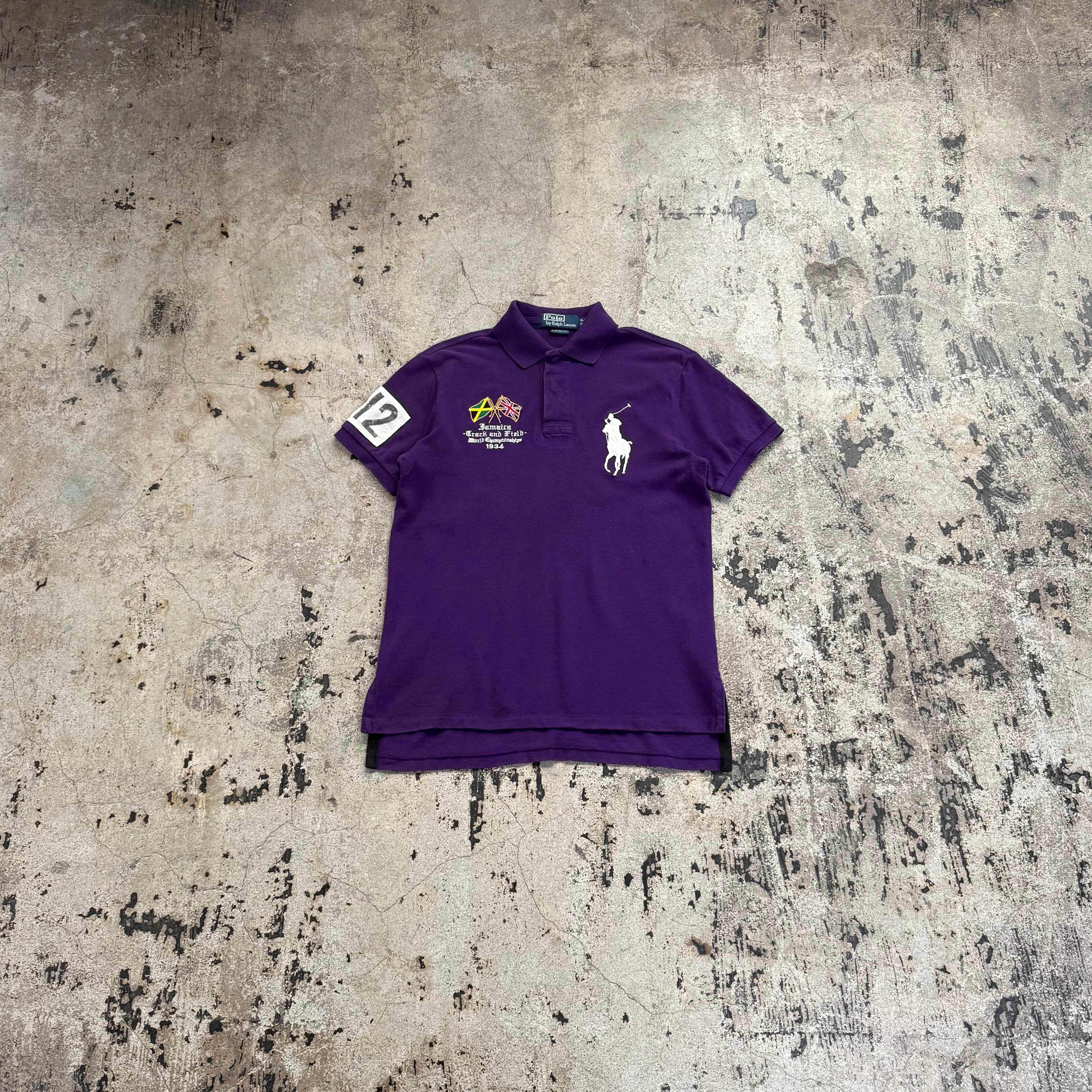 Polo Ralph Lauren ポロシャツ ジャマイカ × イギリス 00s POLO BY RALPH LAUREN JAMAICA POLO SHIRT | GALAXIES