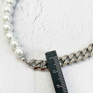 Half Chain & Pearl Necklace