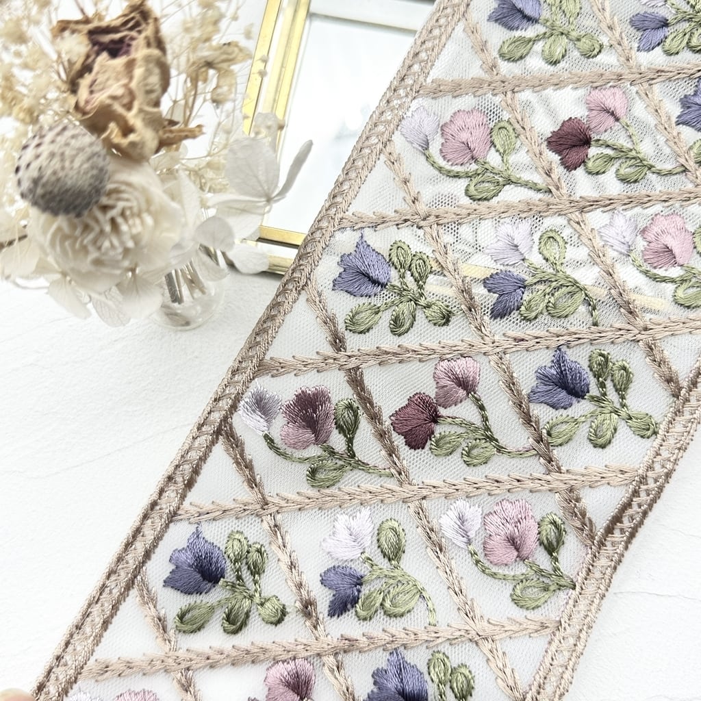 極太幅(10cm~) | インド刺繍リボン専門店Rino Ribbon 極太幅(10cm~) | インド刺繍リボン専門店Rino Ribbon