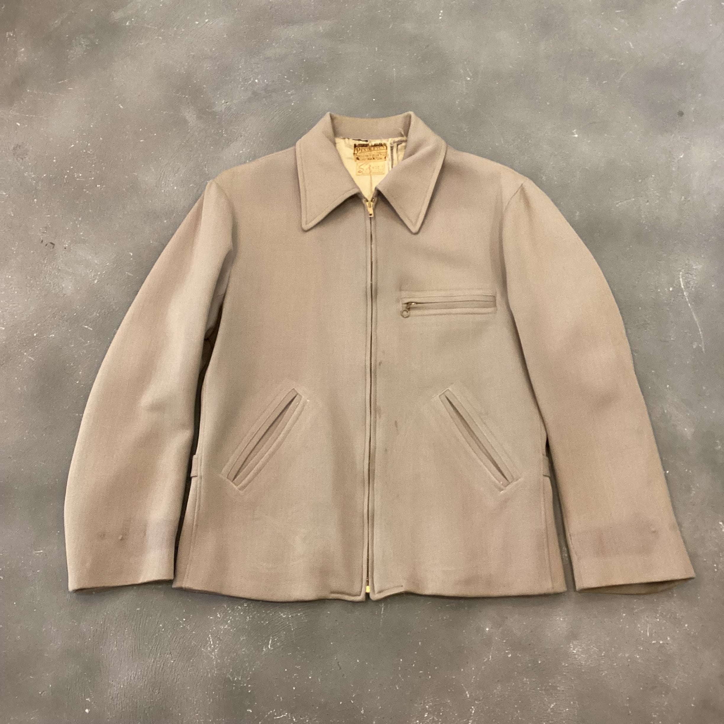 50s PENDLETON Wool Gabardine Sport Jacket ウール ギャバジン 