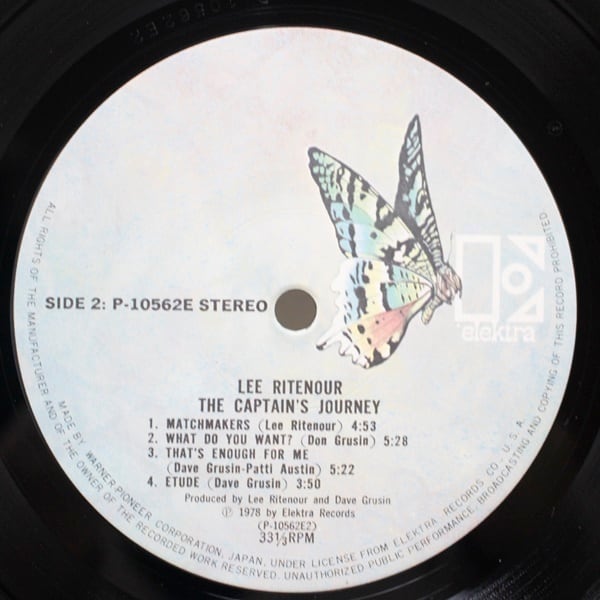 Lee Ritenour / The Captain's Journey [P-6388E] - 画像4