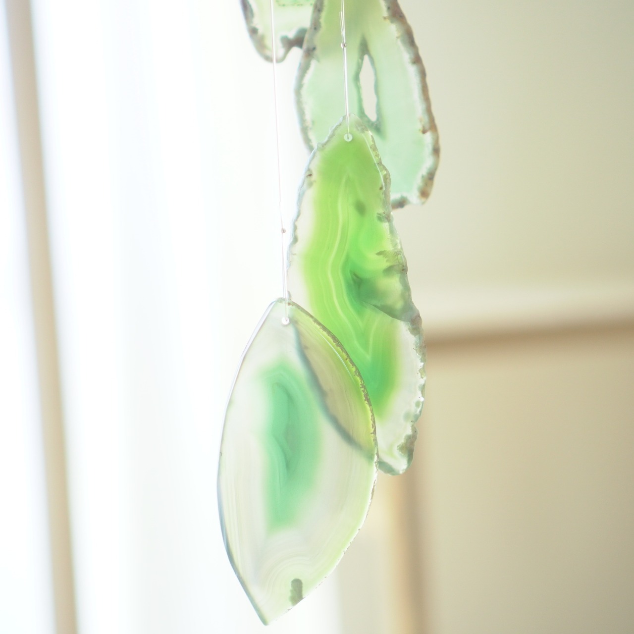 IBUKI 05 - アゲートヒーリングチャイム / Agate Sun Catcher Wind Chime 789